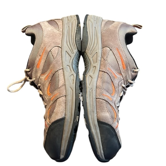 Propet Connelly Sneaker Shoe Brown Suede OrthoLite Orthotics Hiking Camp 10X(3E) - Picture 12 of 16